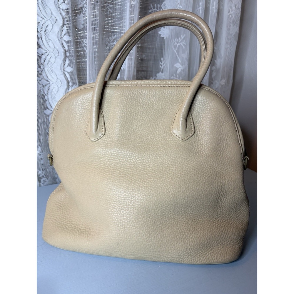 Vintage COACH Beige Leather, Sonoma 2-Way Shoulder Bag + Wallet, 4921 90s USA - Picture 6 of 16
